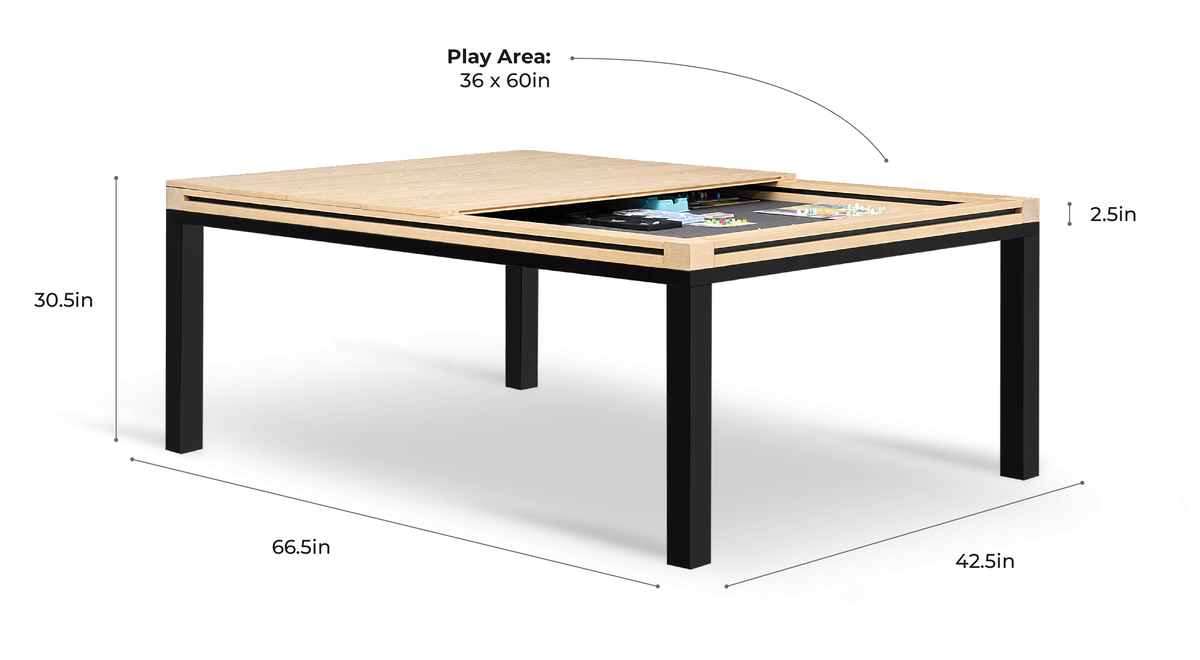 Pangea Gaming Table (3x5) dimensions