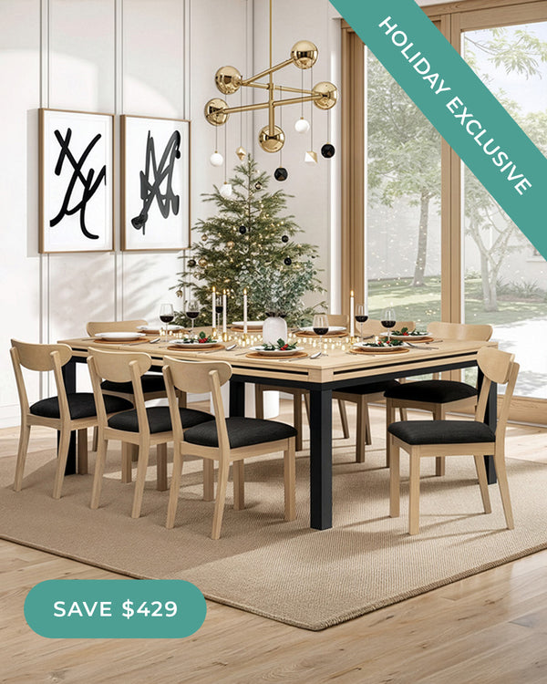 4x6 Cerused Oak Pangea Table Bundle (8 Players)